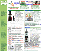 Tablet Screenshot of buyjuicers.com